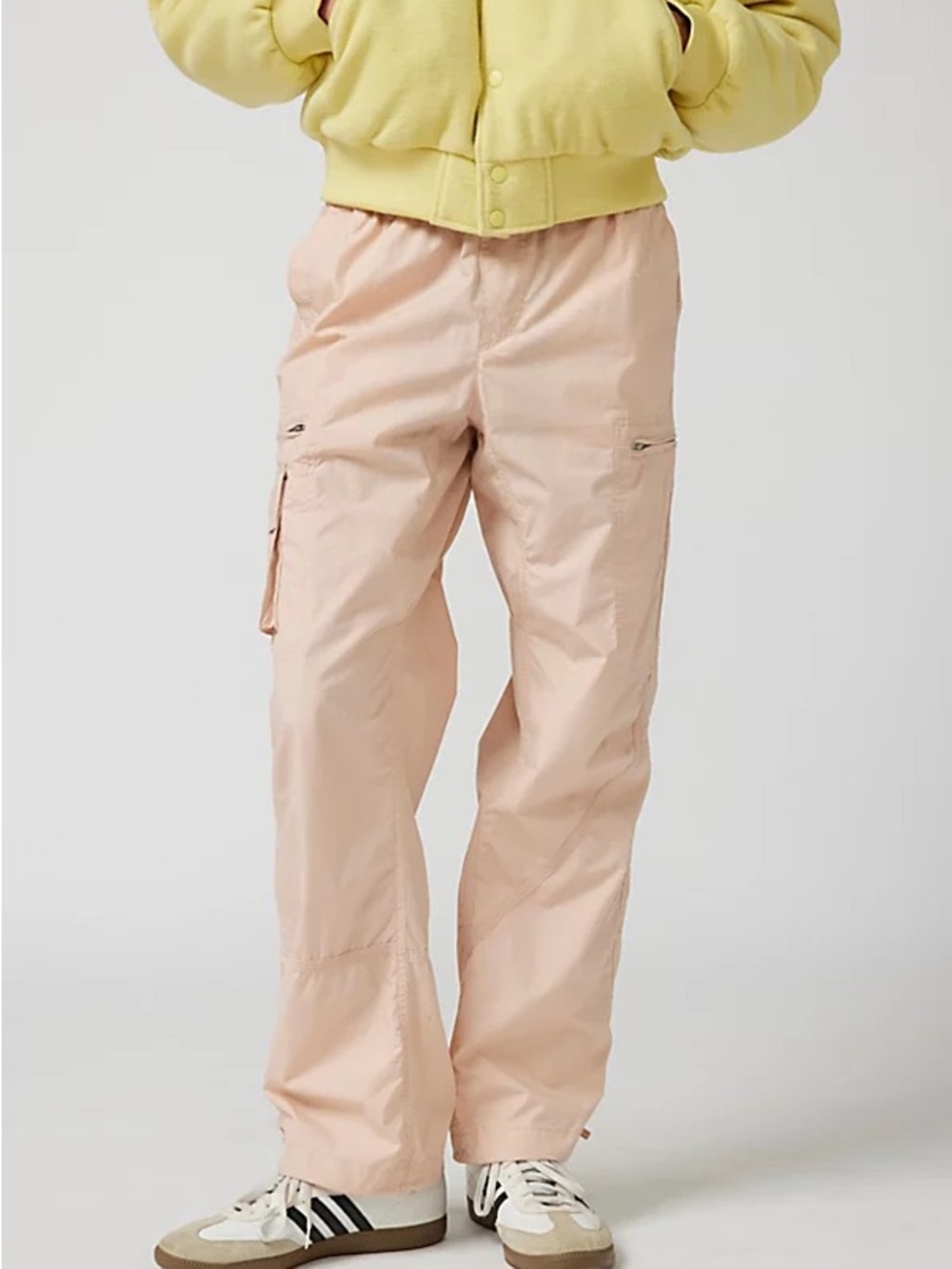 Light Pink Cargo Pants